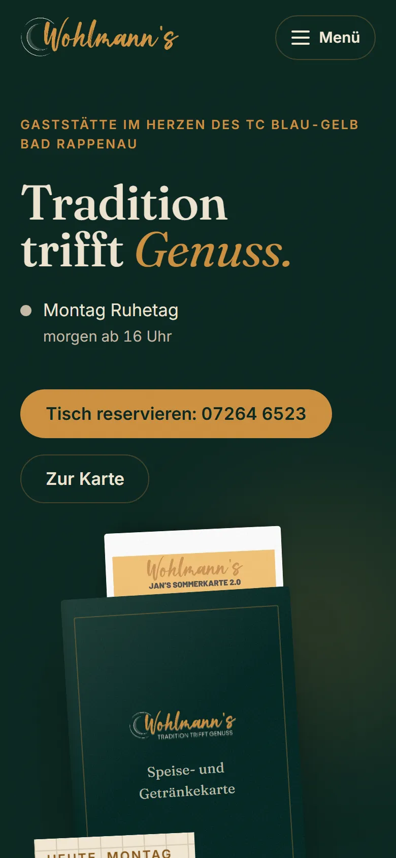 Wohlmann's auf dem Handy